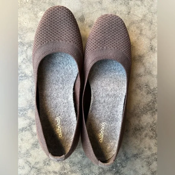 Allbirds Women's Chocolate Brown Flats - Picture 1 of 3